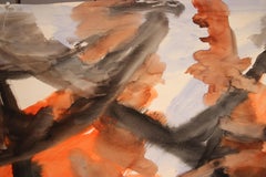 Jacob Semiatin (1915-2003) Zeichnung, Aquarell auf Papier, signiert, um 1950, USA