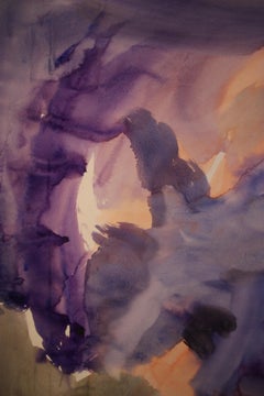 Jacob Semiatin (1915-2003, Zeichnung, Aquarell auf Papier, signiert, um 1950, USA