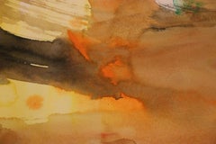 Jacob Semiatin (1915-2003) Painting, Watercolor on paper Signed, circa 1950, USA