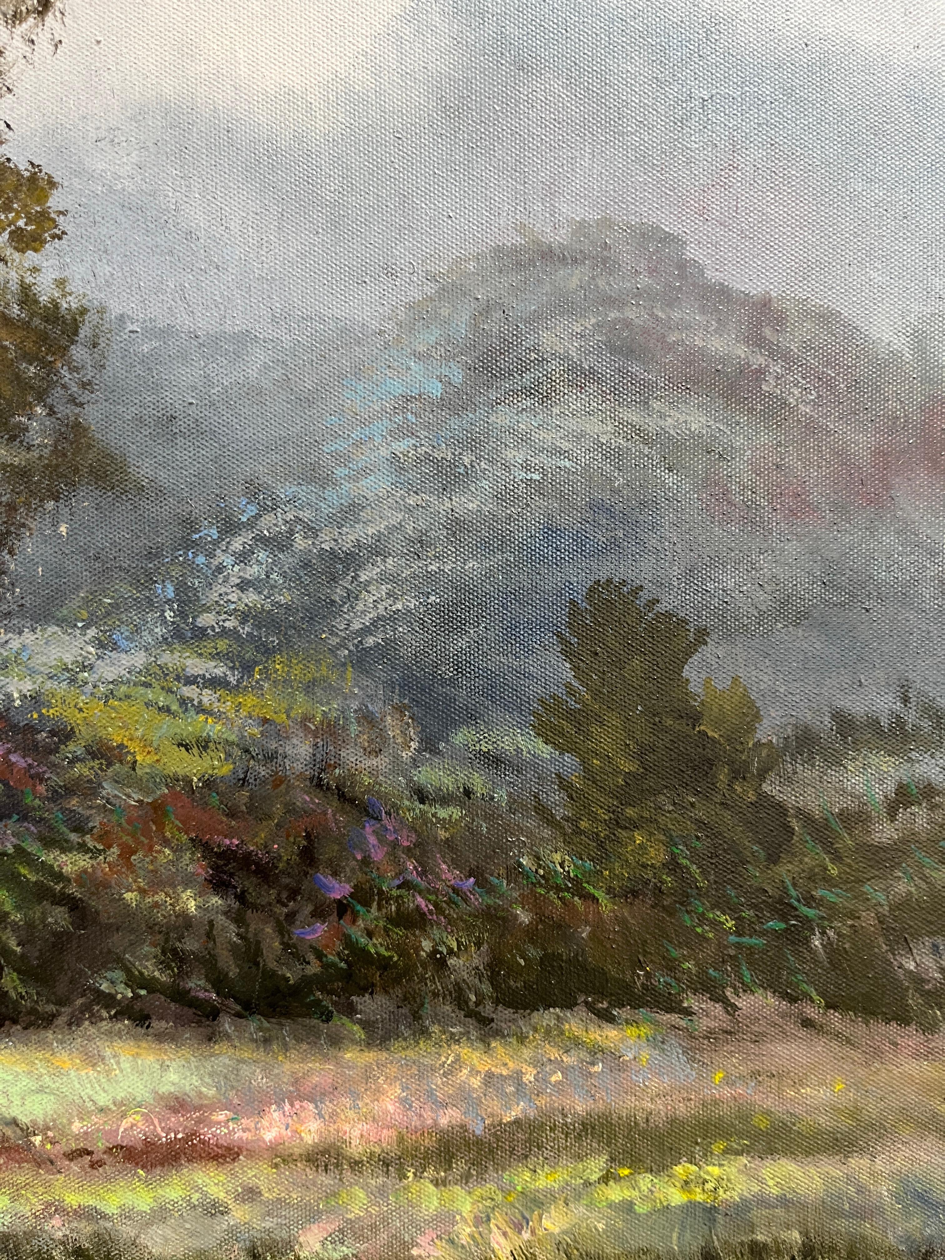Palette of Persia 1 - Brown Landscape Painting by Jacob Souferzadeh