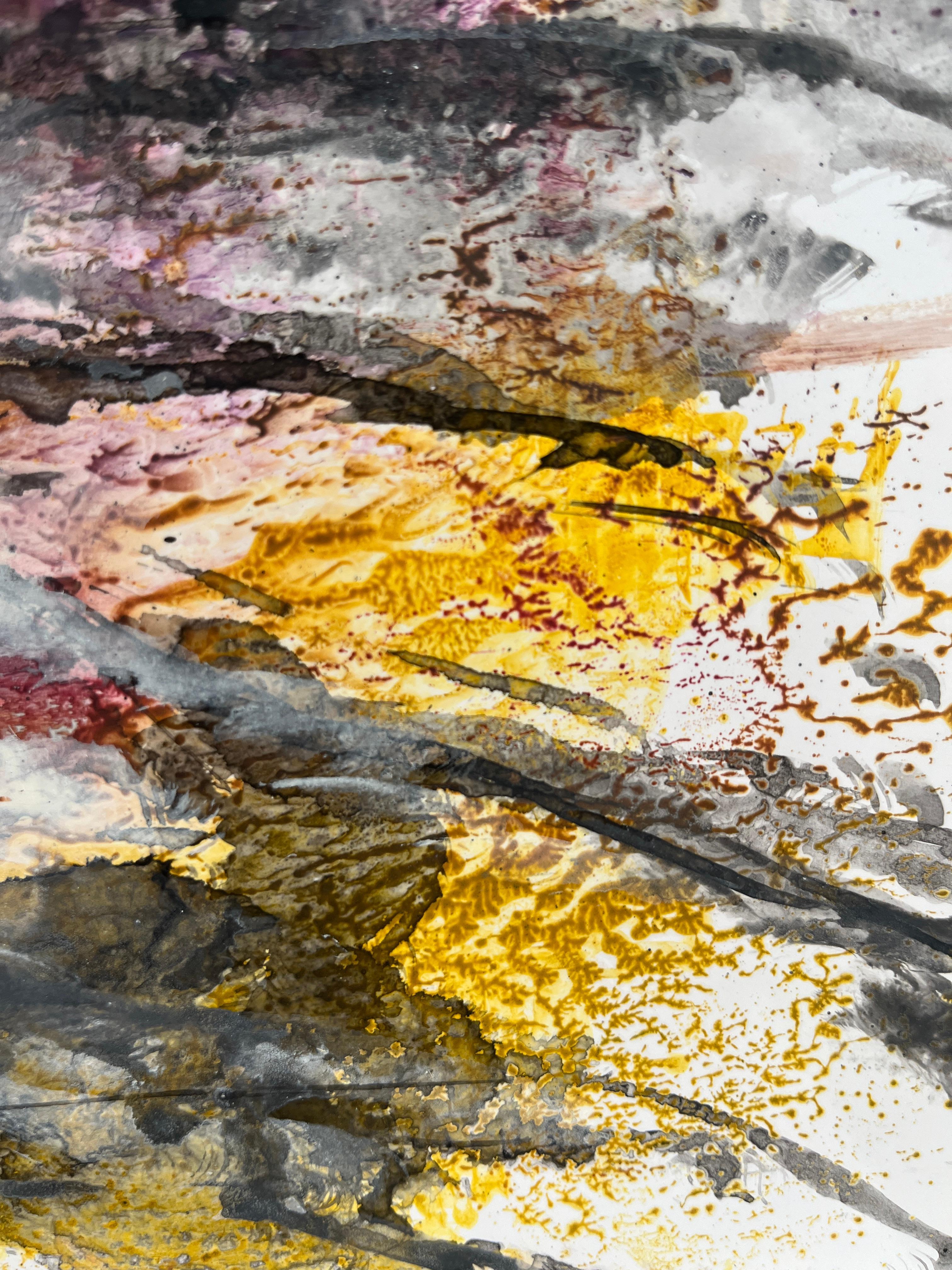 Segeln durch Farben (Expressionismus), Print, von Jacob Souferzadeh