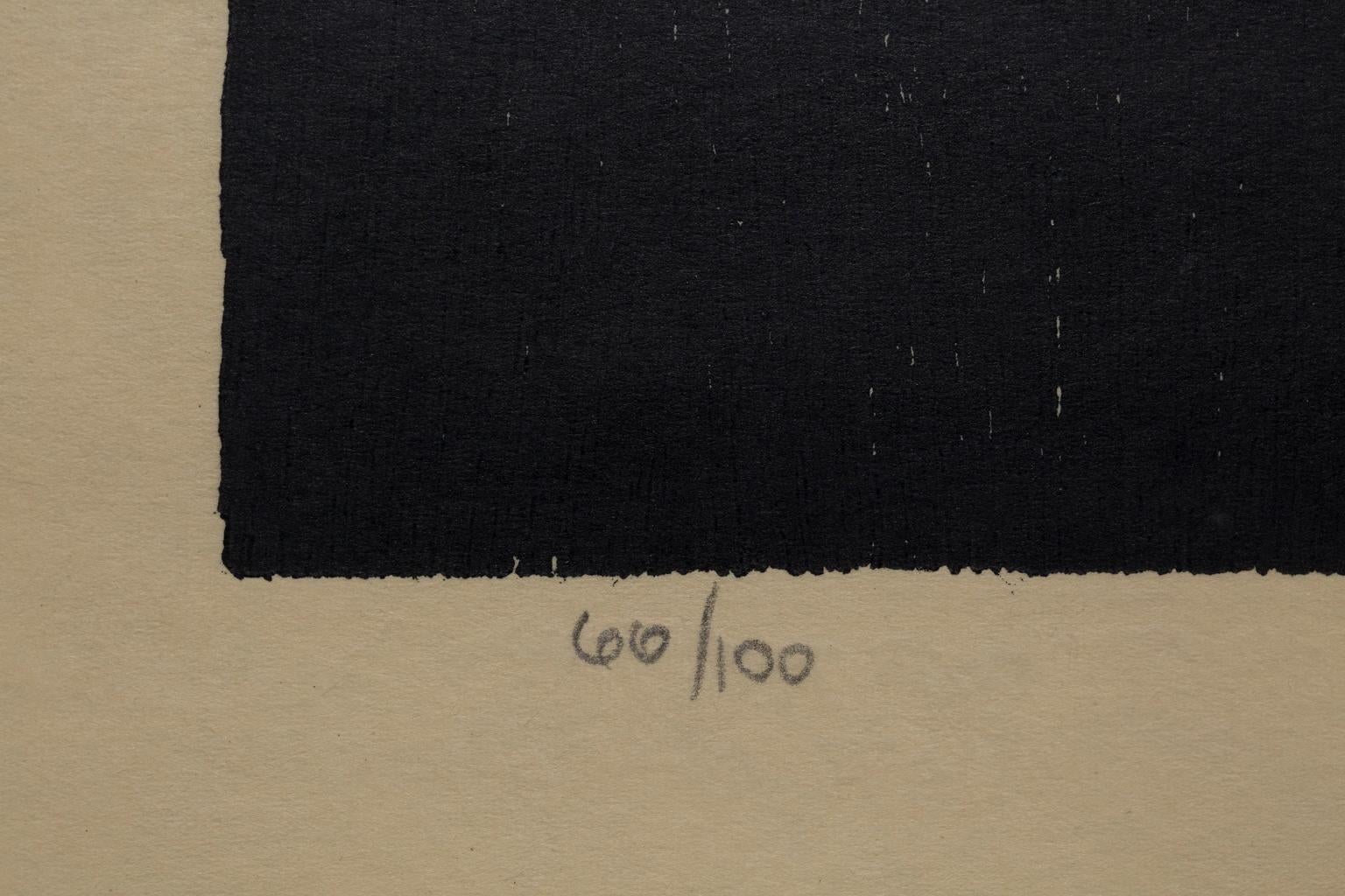 Jacob Steinhardt Woodcut Print 