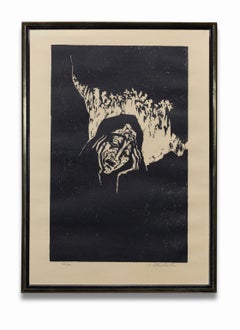 "Rachel Weeping For Her Children", Woodcut Print, Signed and Numbered