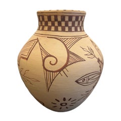 Collaboration de Kelly C. Frye avec Jacob T. Frye, vase traditionnel