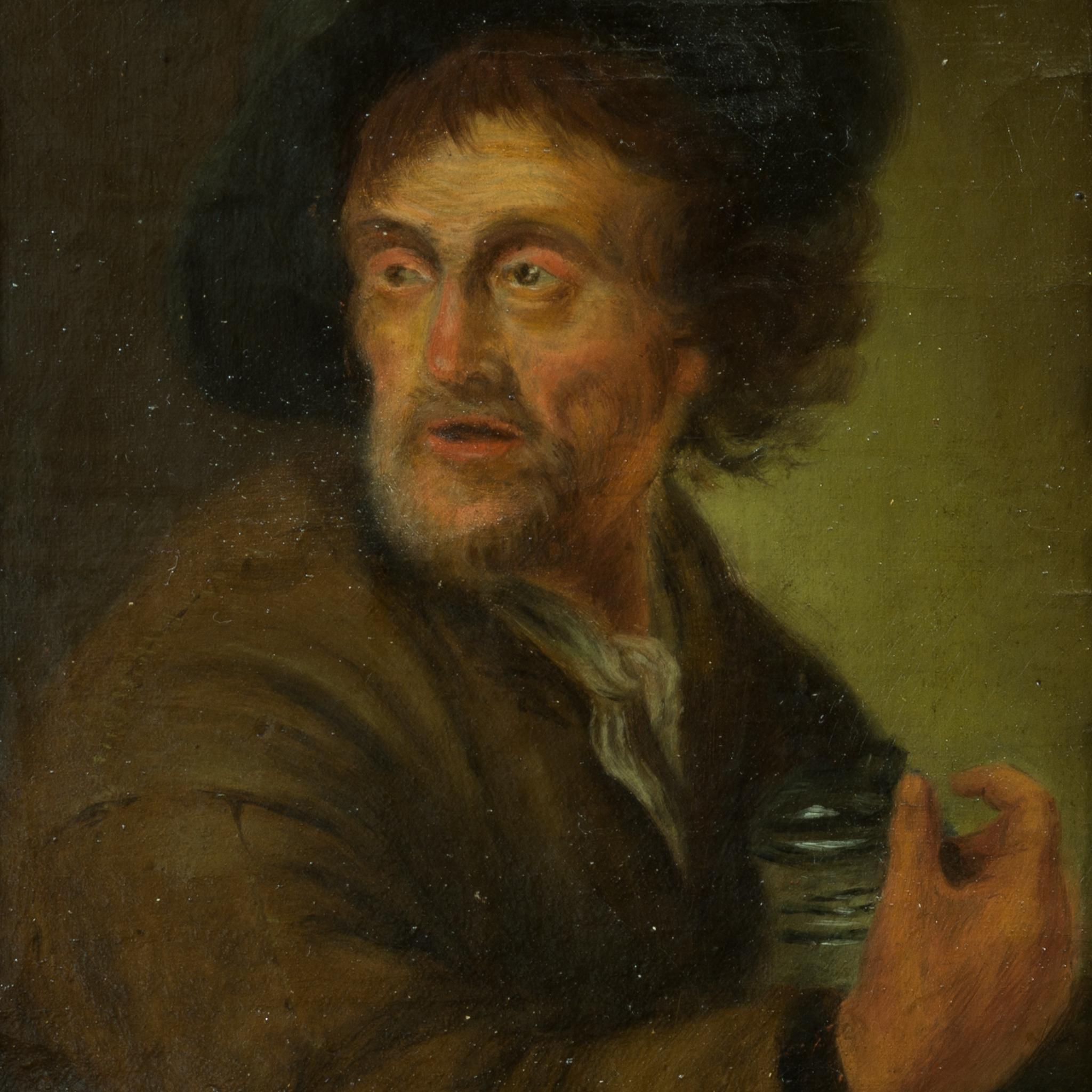 Man Holding a Jug (The Sense of Taste) 1