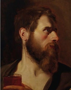 JACOB VAN OOST (1603-1671) Étude pour l'Adoration des bergers à l'Ermitage (1630)