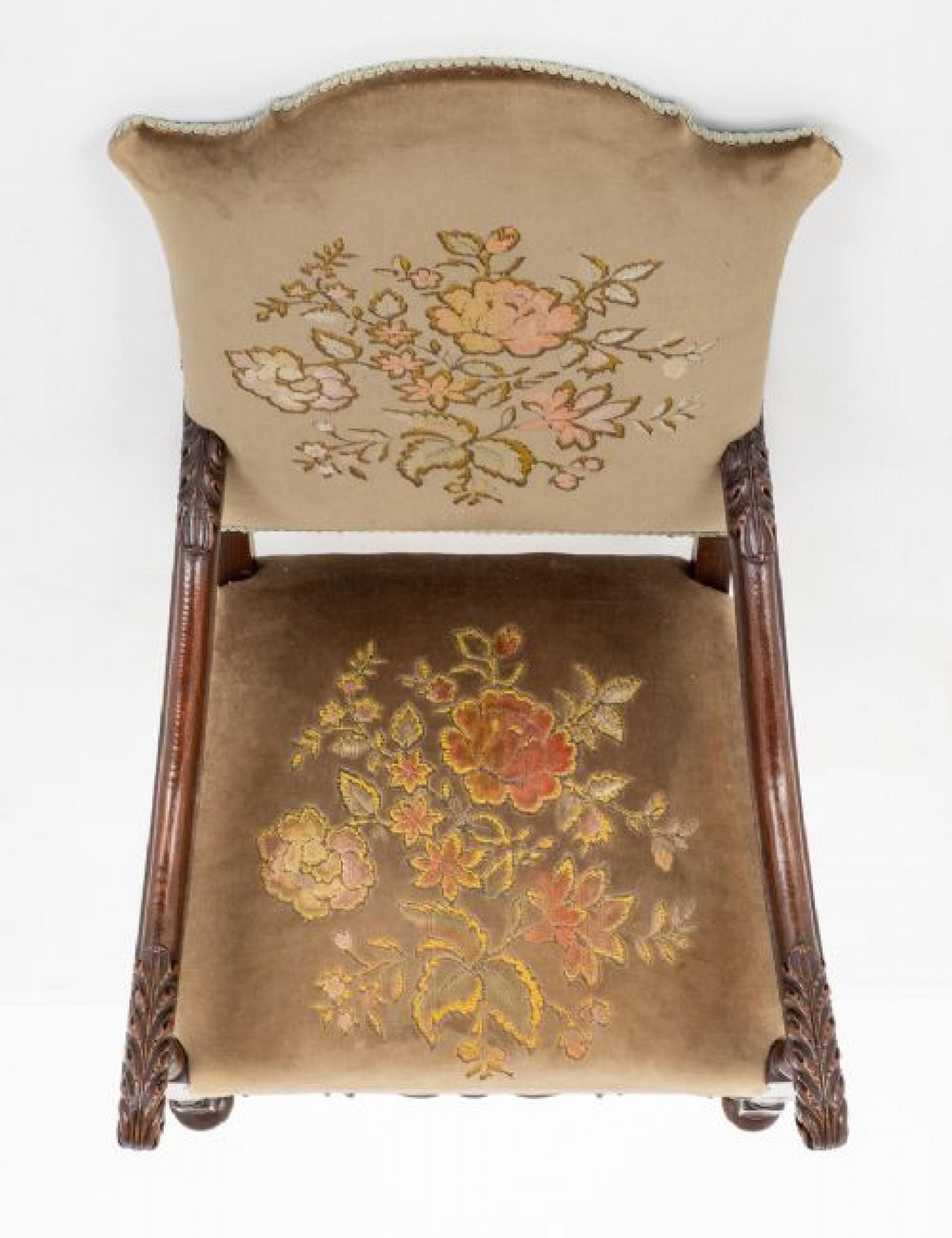 Jacobean Armchair Oak Hall Chairs, 1870 1