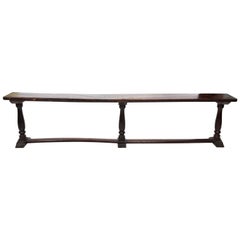 Jacobean Balustrade Bench
