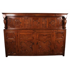 Jacobean Cupboard Early 17th Century in Oak