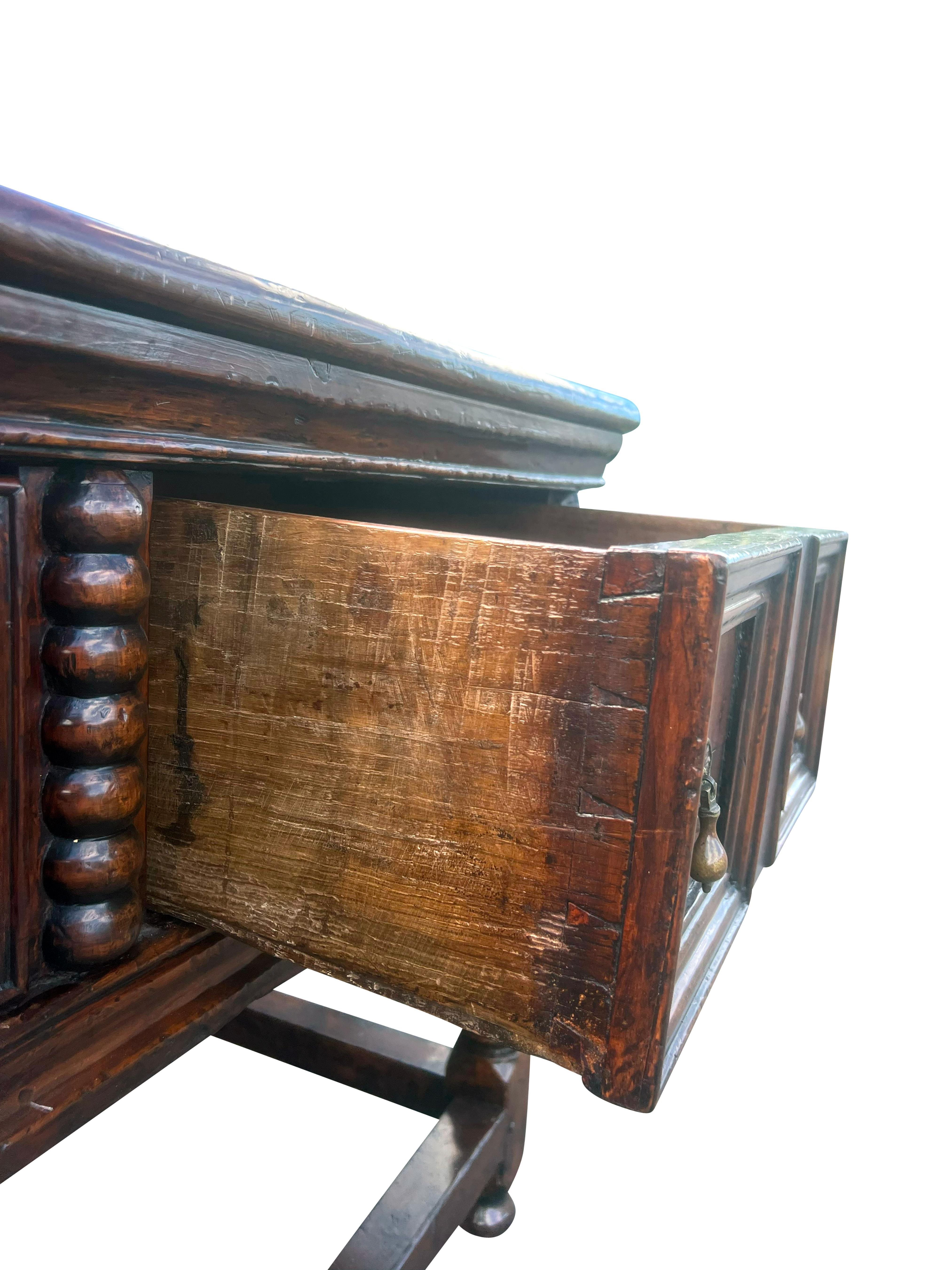 Jacobean Oak Dresser Base 4