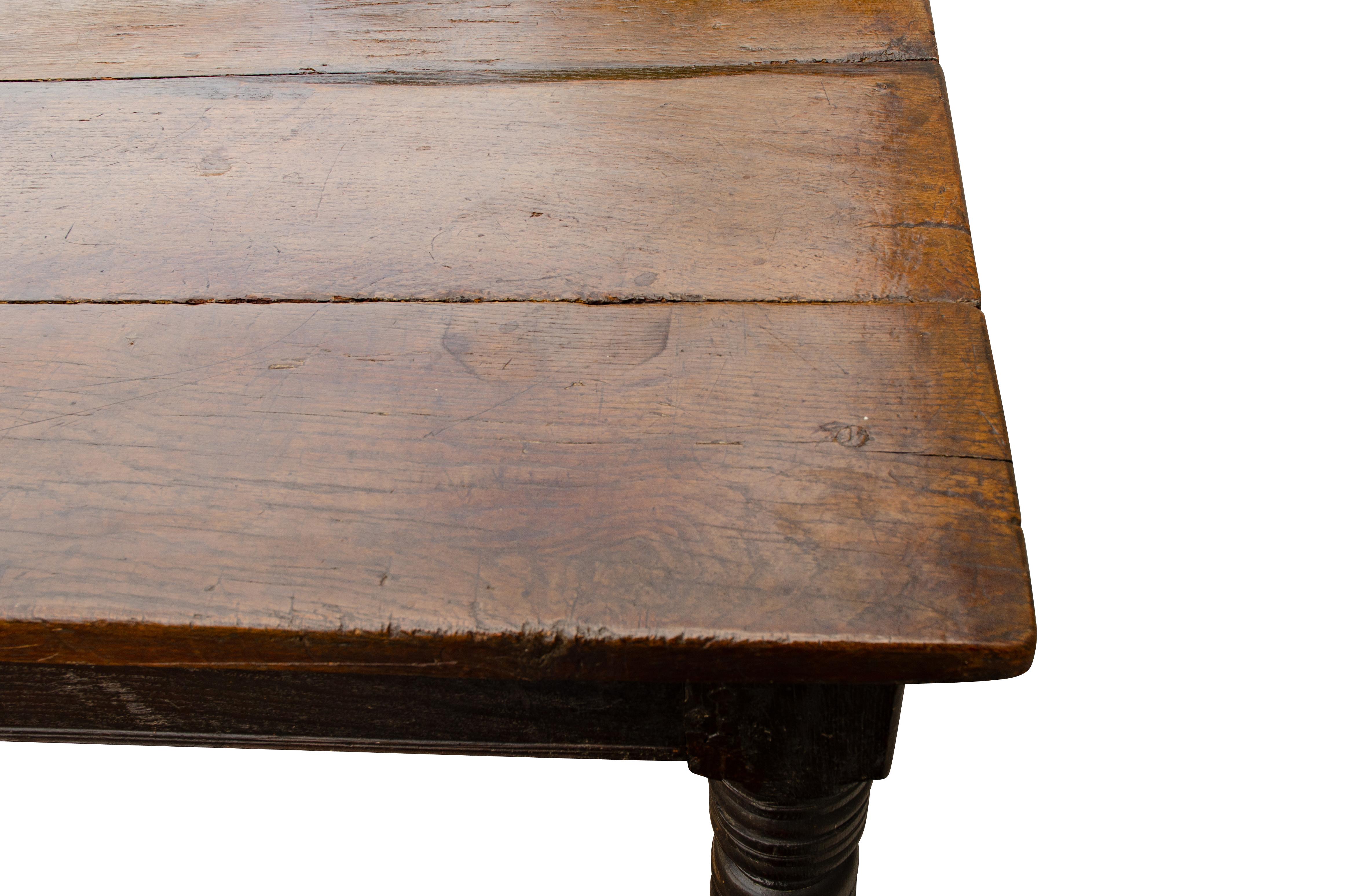 Jacobean Oak Refrectory Table 8