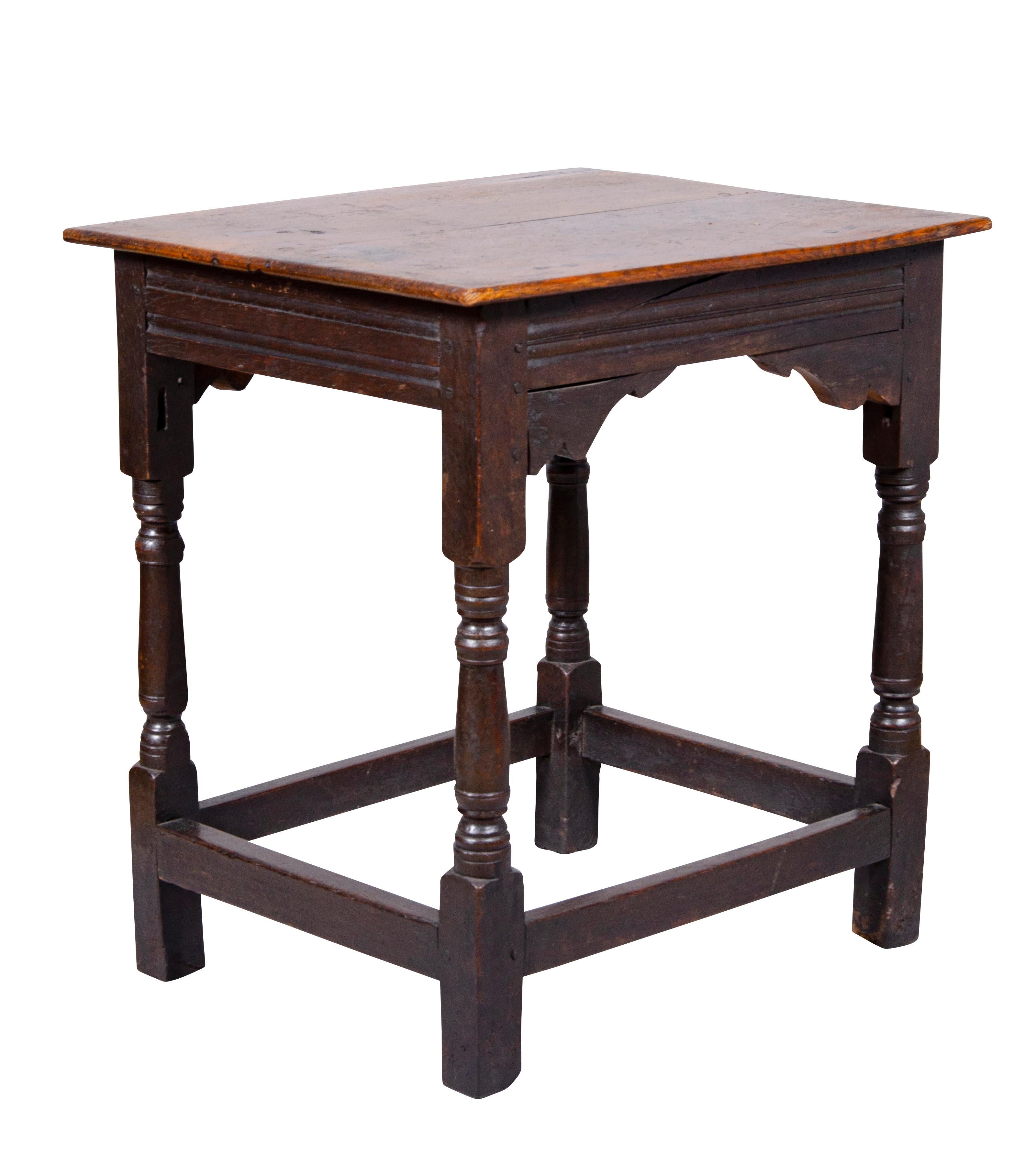 English Jacobean Oak Table