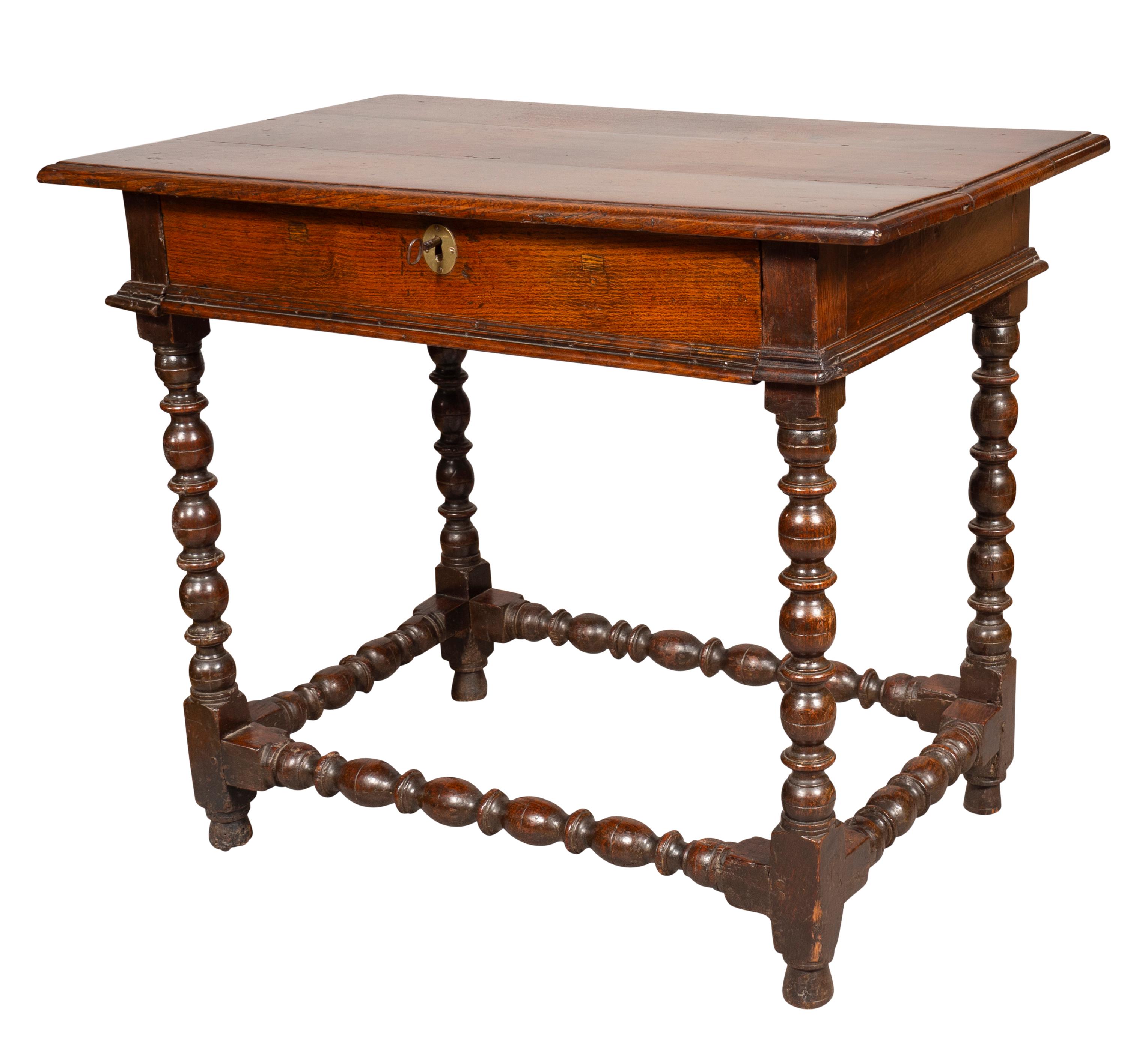 Jacobean Oak Tavern Table For Sale 1