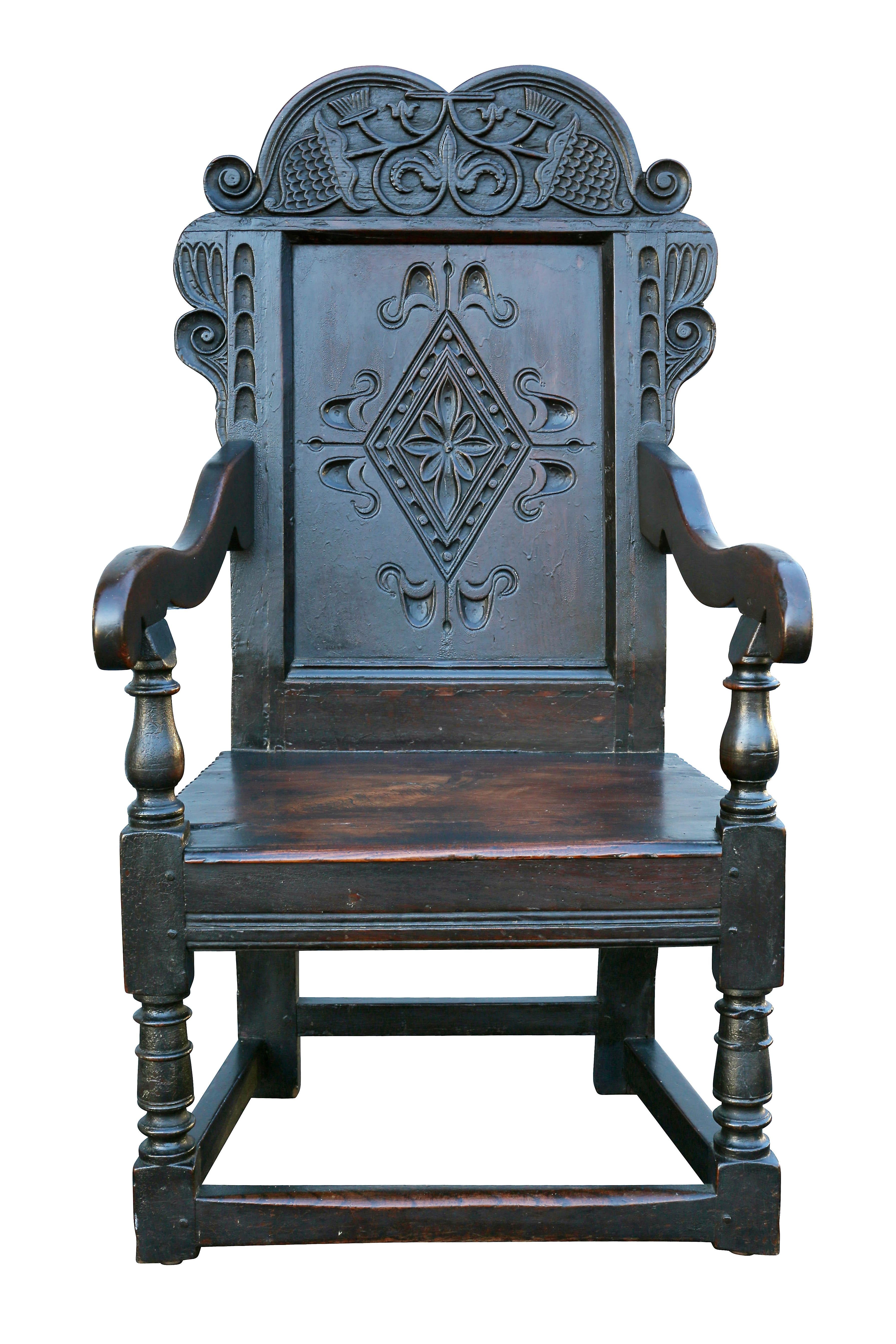 jacobean wainscot chair