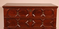 Jacobean Period Chest Of Drawers In Oak From The 17th Century