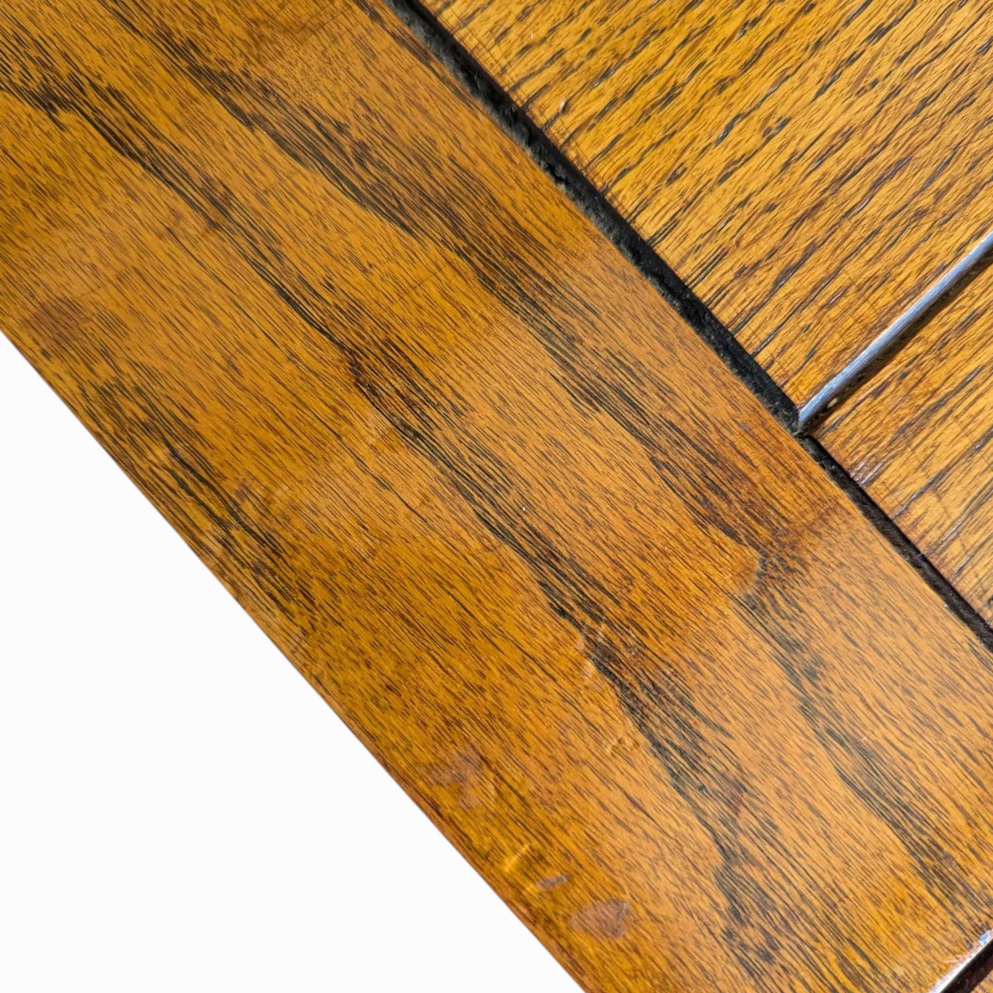 Jacobean Revival Draw-Leaf Dining Table, Barley Twist Legs, Solid Oak, England For Sale 6