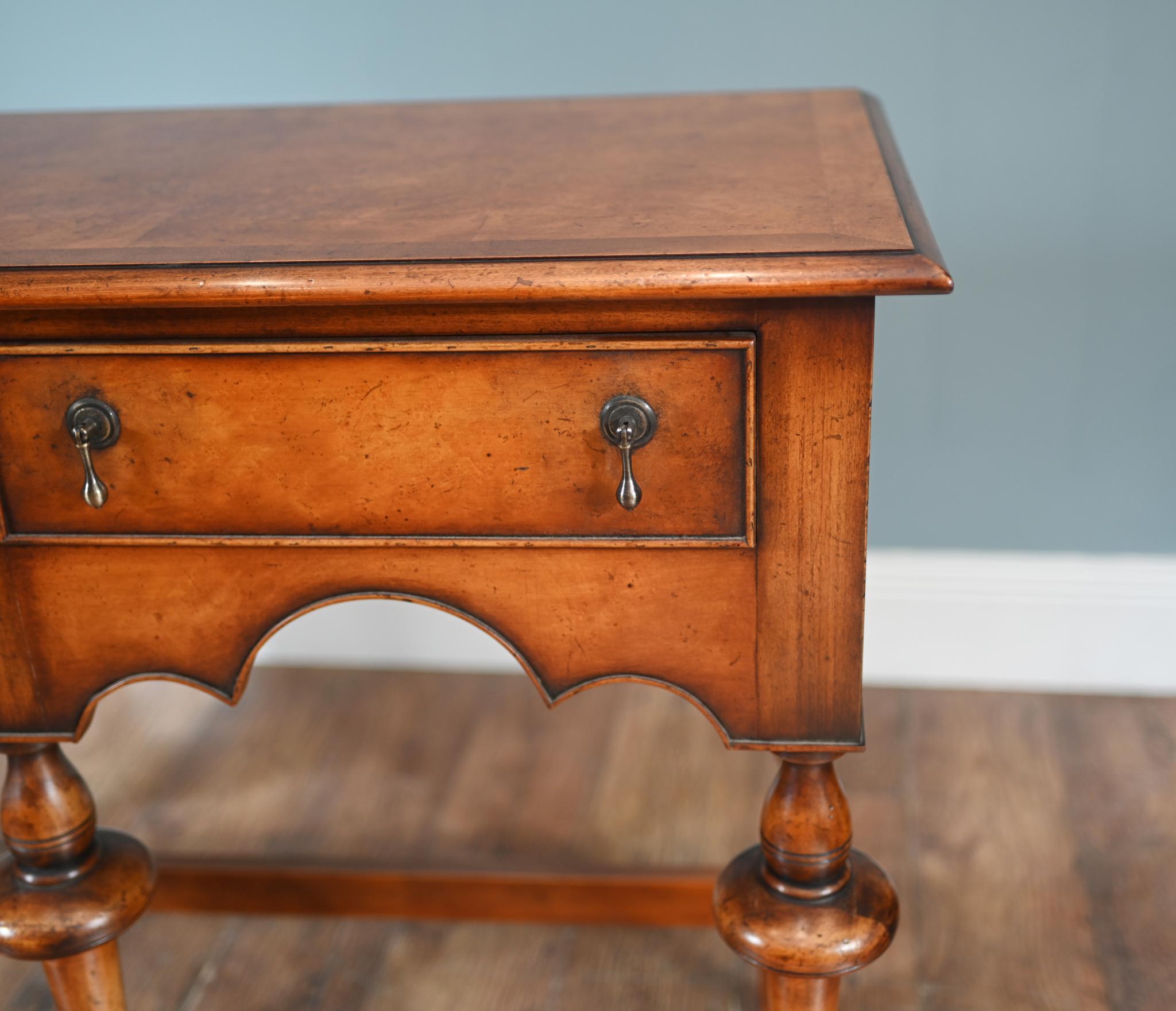 Jacobean Revival Dresser Walnut Server Tables Farmhouse For Sale 5