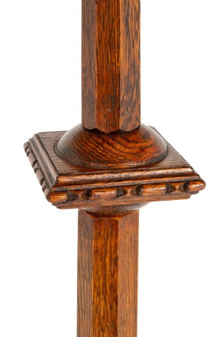 Jacobean Revival Lamp Stand Floor Lamp Light For Sale at 1stDibs