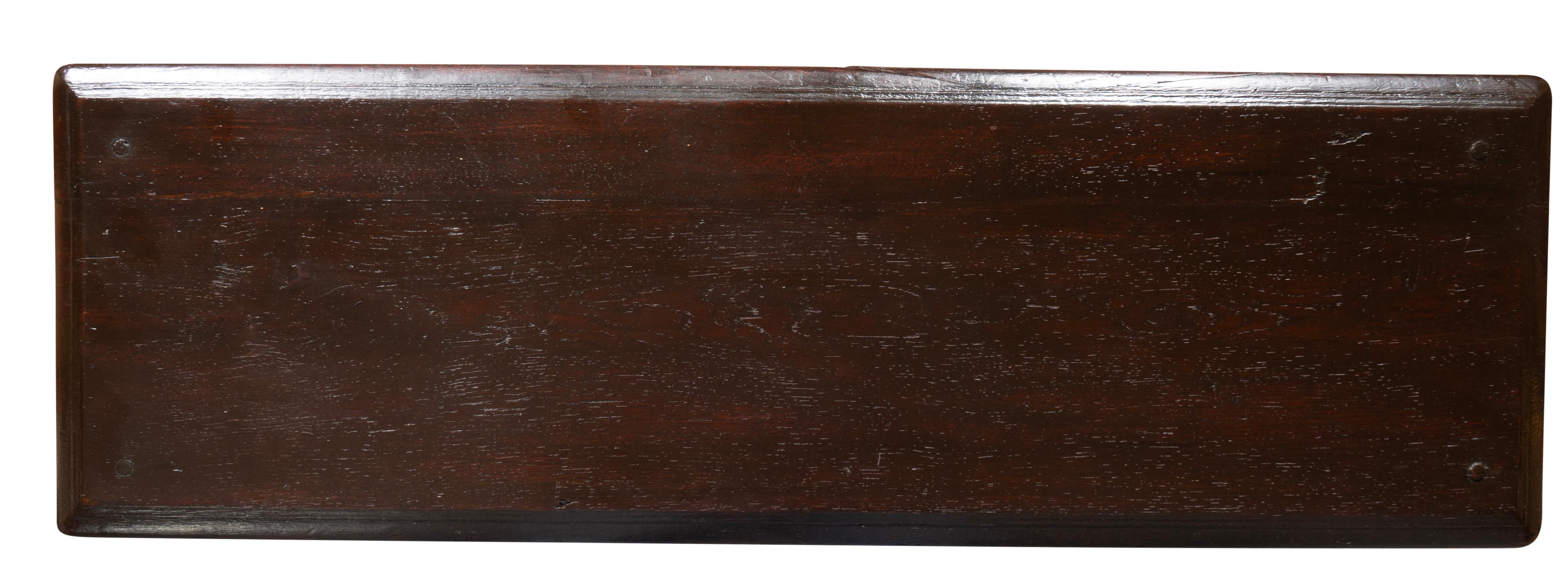 Jacobean Revival Oak Bench For Sale 2