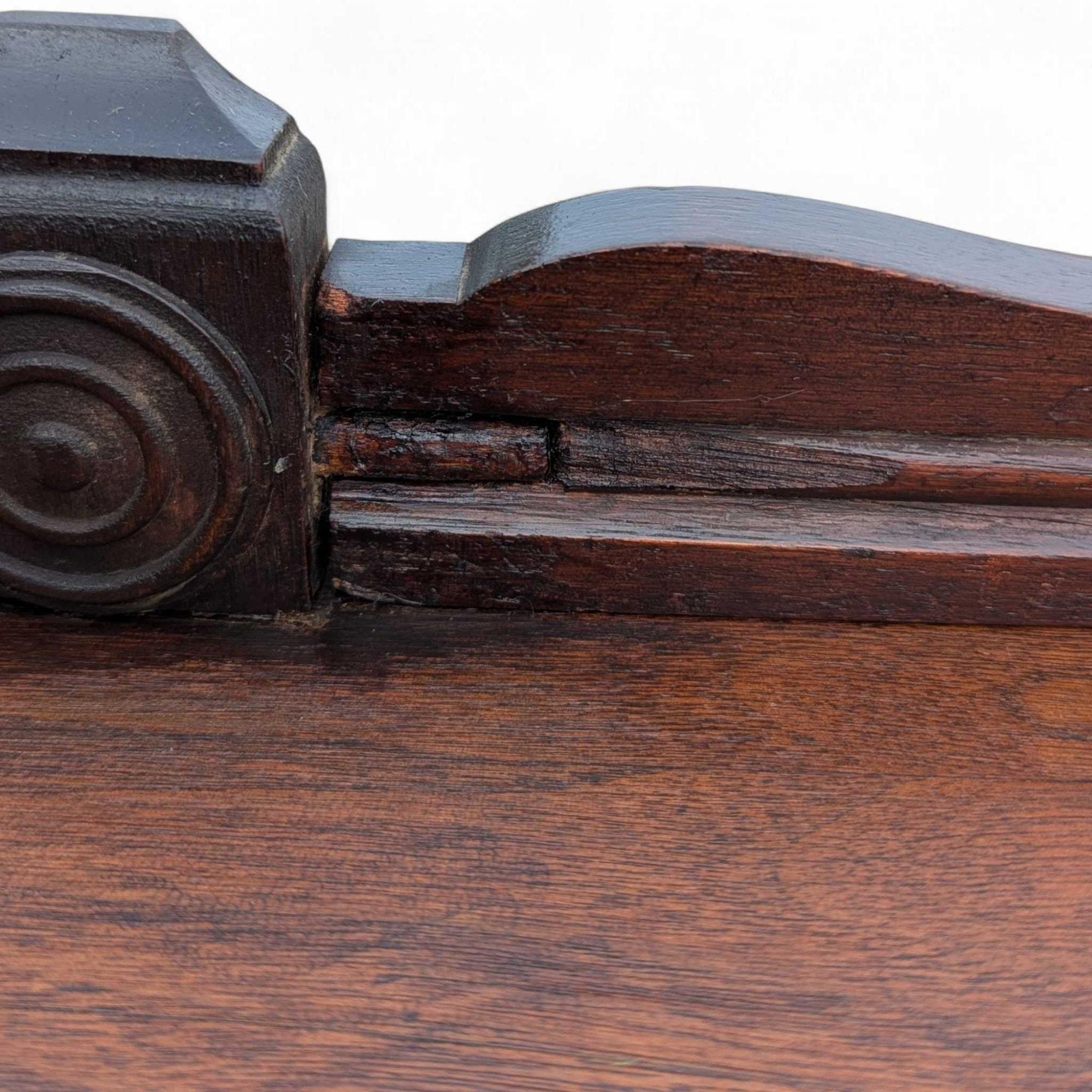 Jacobean Revival Sideboard by Baker Furniture, Early 20th Century Walnut Buffet For Sale 9