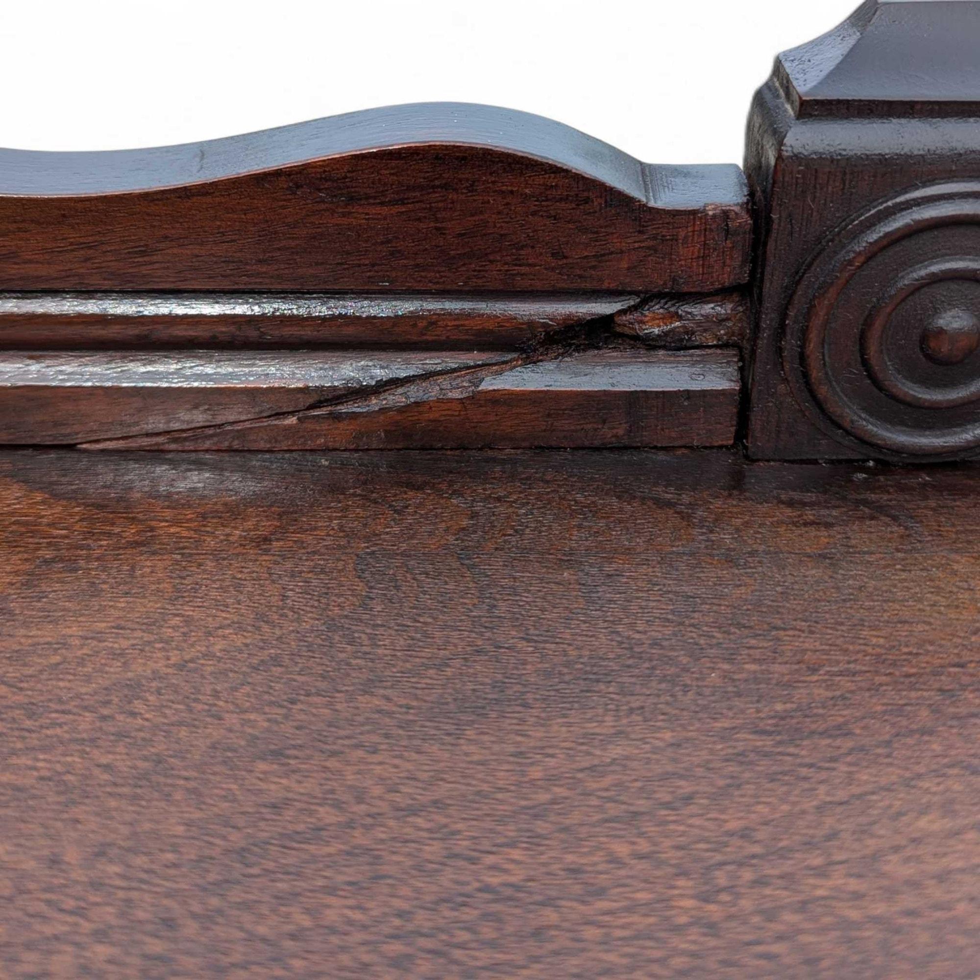Jacobean Revival Sideboard by Baker Furniture, Early 20th Century Walnut Buffet For Sale 13