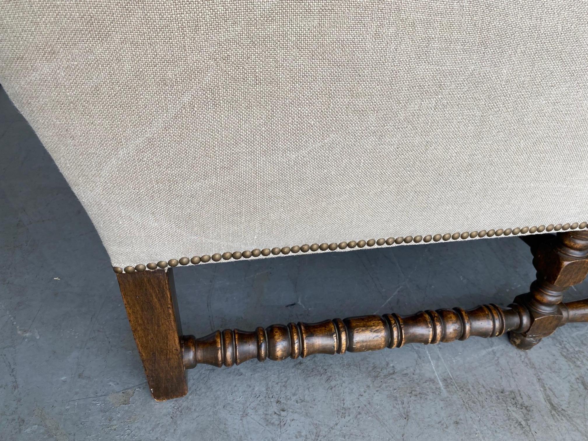 Jacobean Style Chaise Lounge For Sale at 1stDibs jacobean lounge