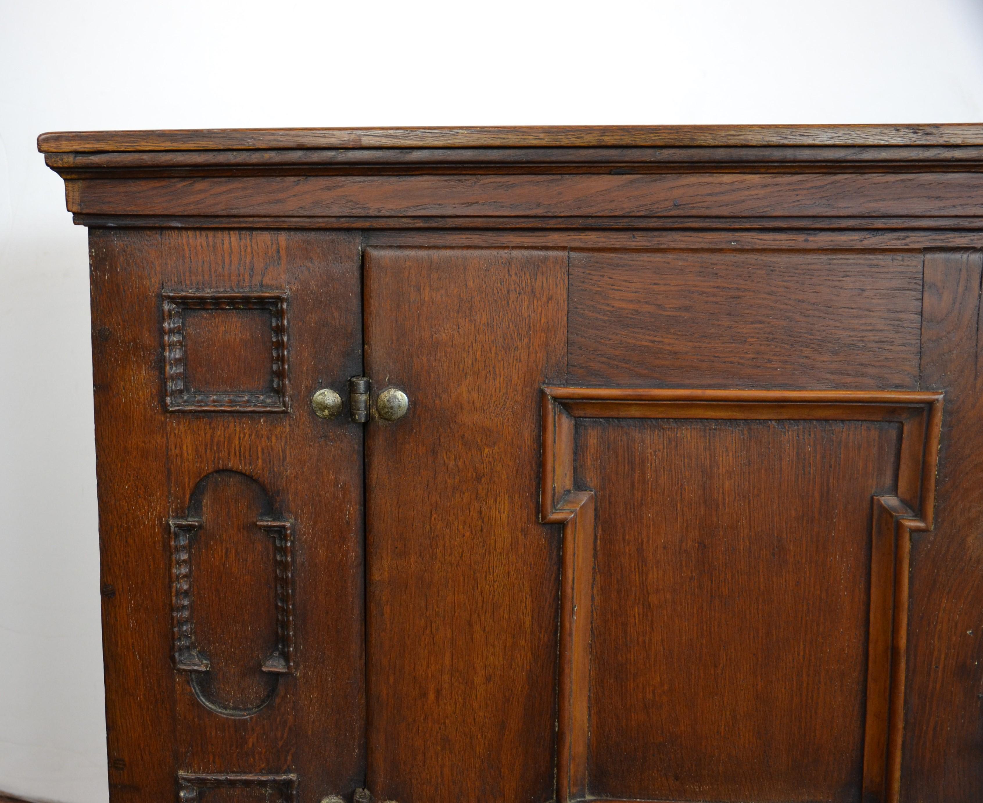 Early 20th Century Jacobean Style Credenza