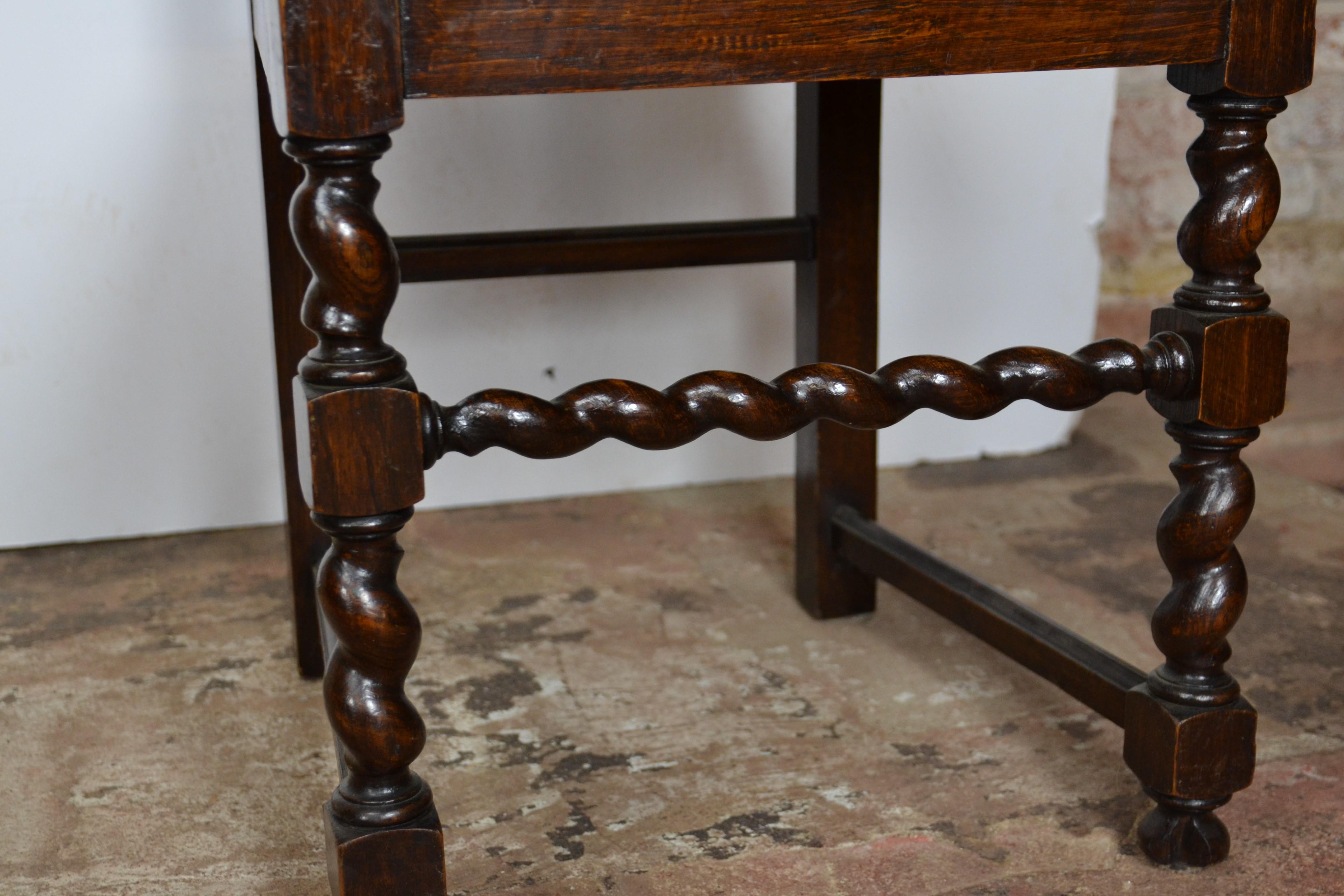 English Jacobean Style Dining Chairs