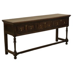 Antique Jacobean Style Dresser Base