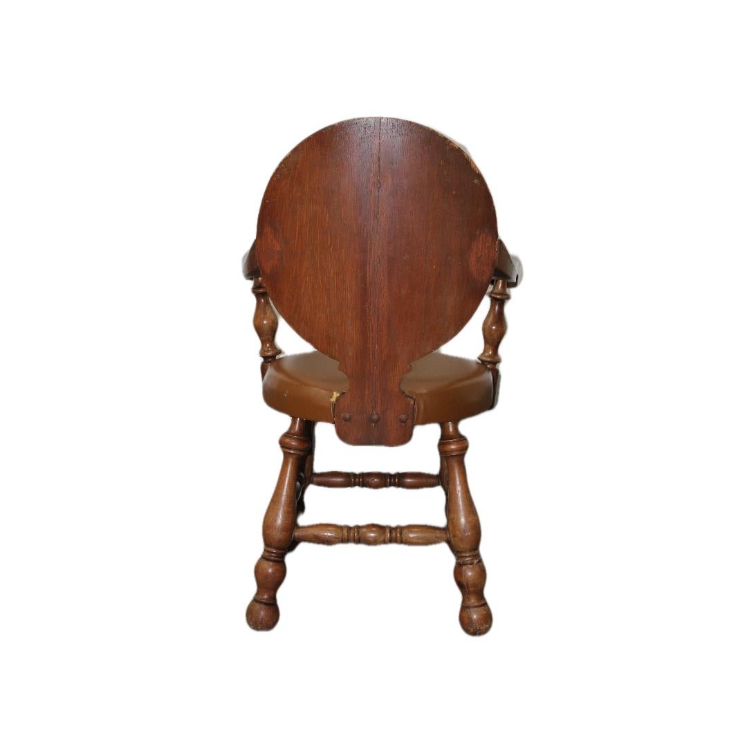 C. 19th century

Jacobean Style Hand Carved pub chair.