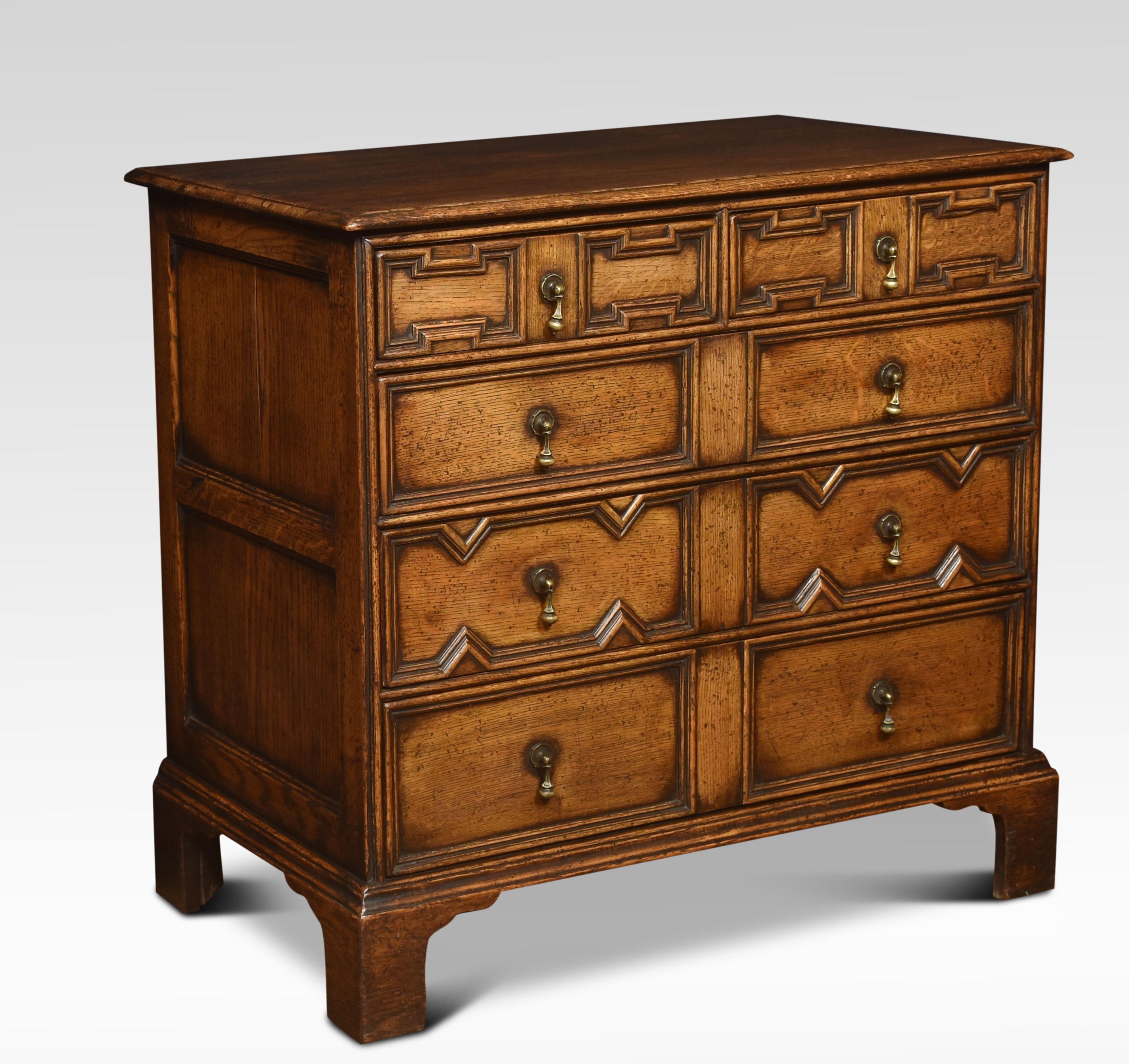 jacobean chest of drawers
