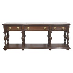 Jacobean Style Oak Dresser Base
