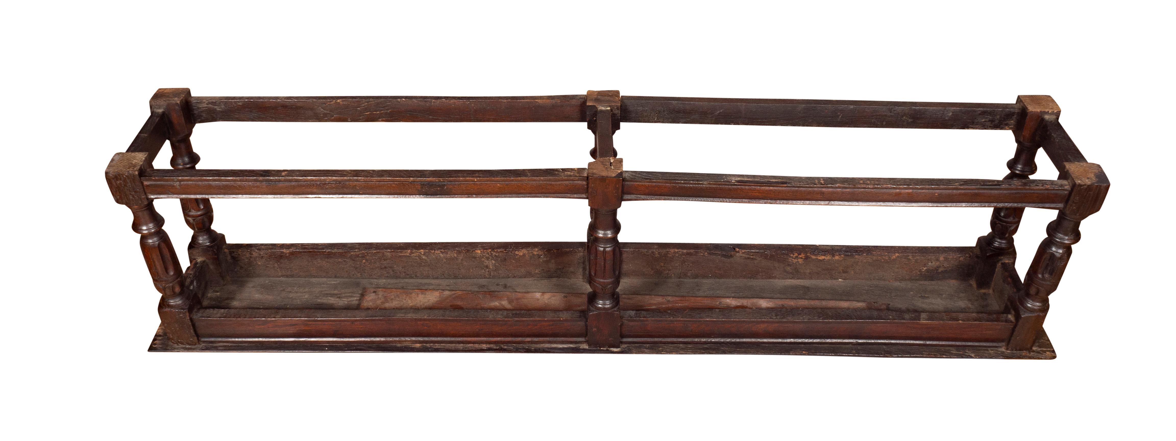 17th Century Jacobean Style Oak Long Bench