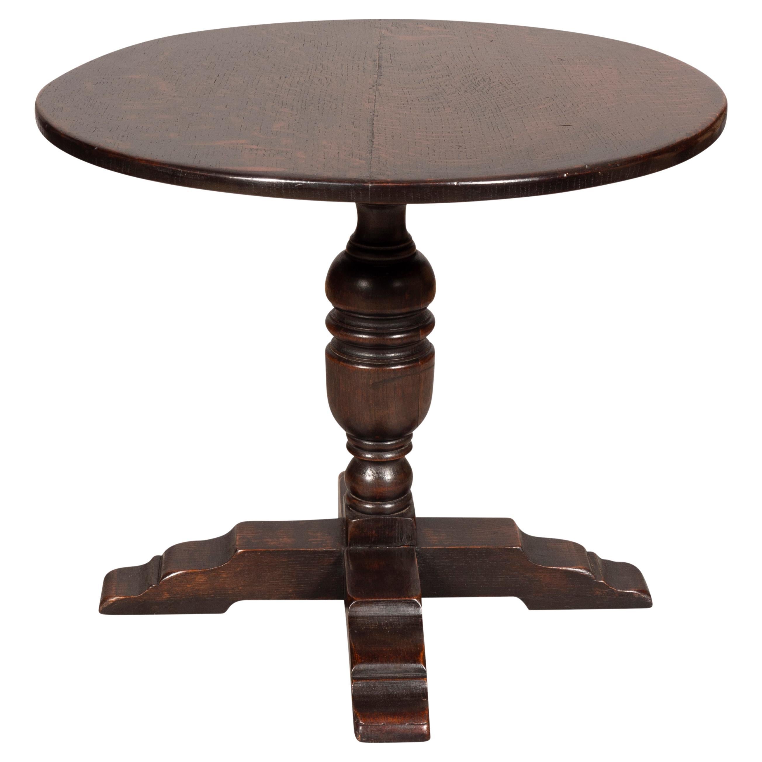 Jacobean Style Oak Low Table