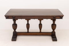 Jacobean Style Oak Refectory Table