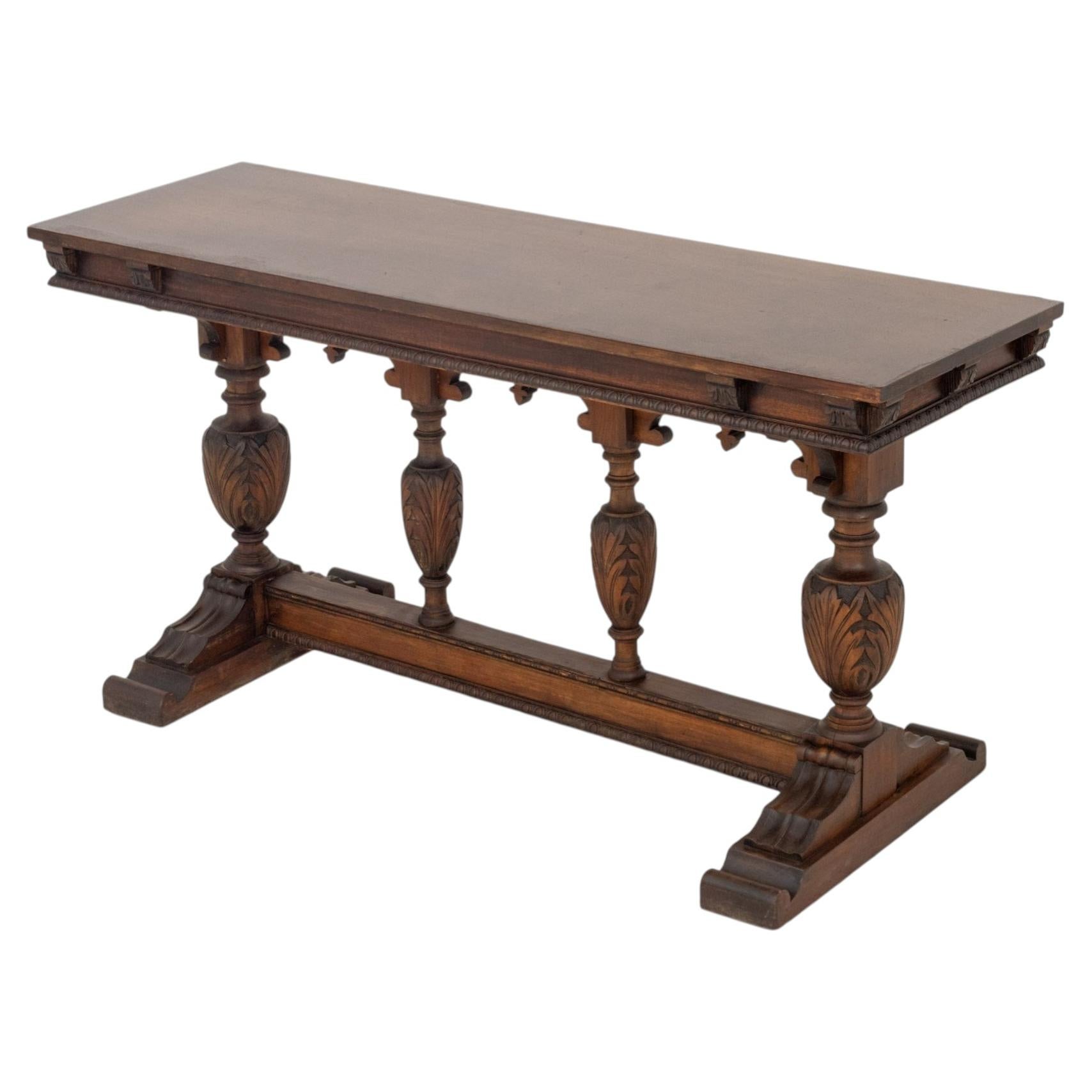 Why is it called a refectory table?
