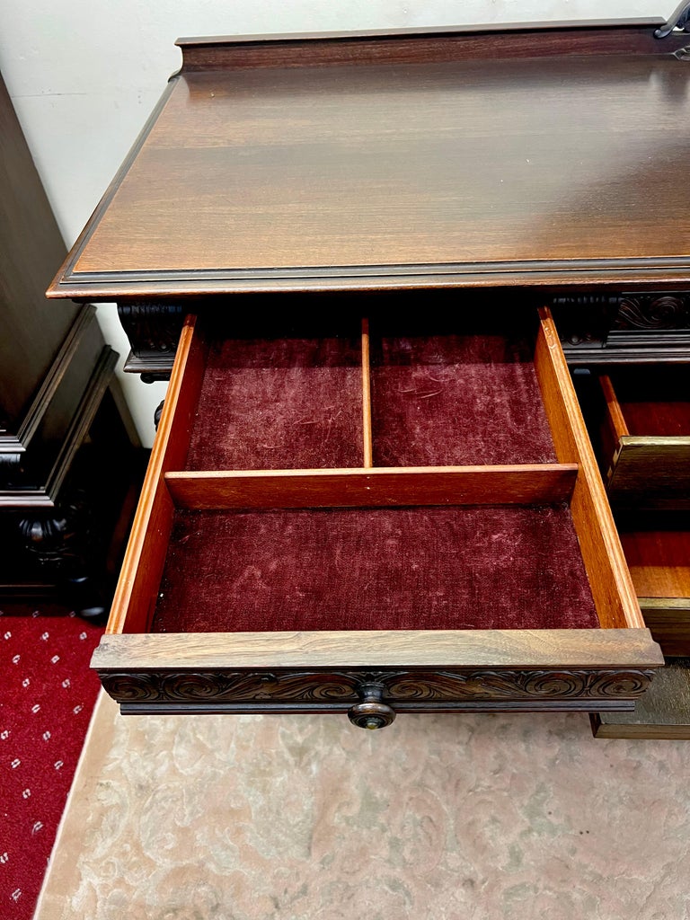 Jacobean Style Sideboard by Rockford Furniture Company For Sale at 1stDibs