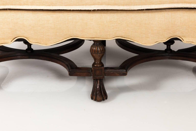 Jacobean Upholstered Settee For Sale at 1stdibs