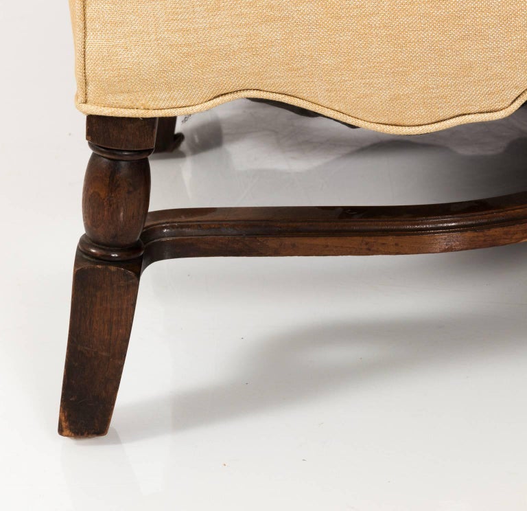 Jacobean Upholstered Settee For Sale at 1stdibs