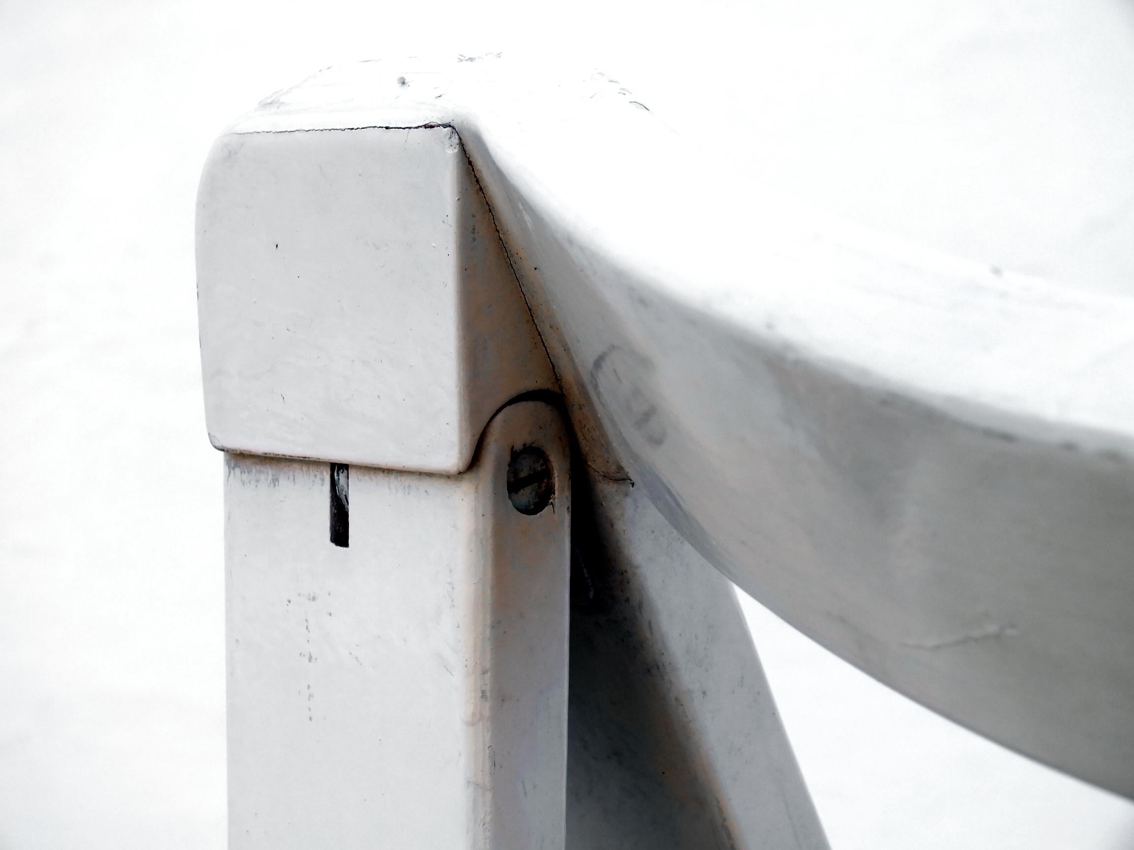 Jacober Aldo und D'Aniello entwerfen Bazzani Itaky in den Jahren '70 zwei Stühle aus Triest im Angebot 4
