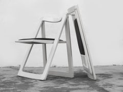 Jacober Aldo and D'Aniello design Bazzani Itaky in years '70 two Trieste chairs