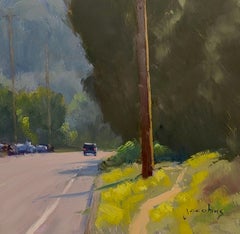 "Afternoon Haze, Laguna Canyon" California Plein Air Painting