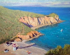 "Clear Day, Cherry Cove"  California Plein Air Painting