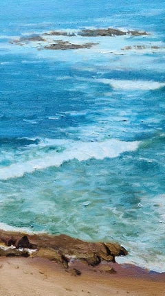 "Criss Cross Waves"  Laguna Beach California Seascape