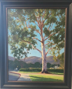 "Downtown Laguna Eucalyptus"  Southern California Coastal Scene