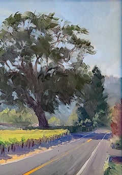 "Dry Creek Road Sentinel"  California Wine Country Scene