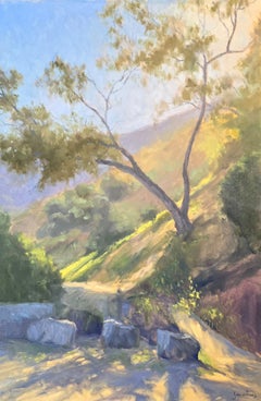 "First Signs of Spring, Laguna Canyon "  Southern California Scene