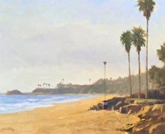 "Hazy Afternoon Light, Aliso Beach"  Southern California Scene