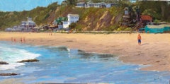 "Historic Crystal Cove" California Beach Plein Air Painting 