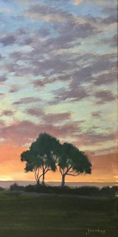 "Main Beach Sunset" Southern California Scene